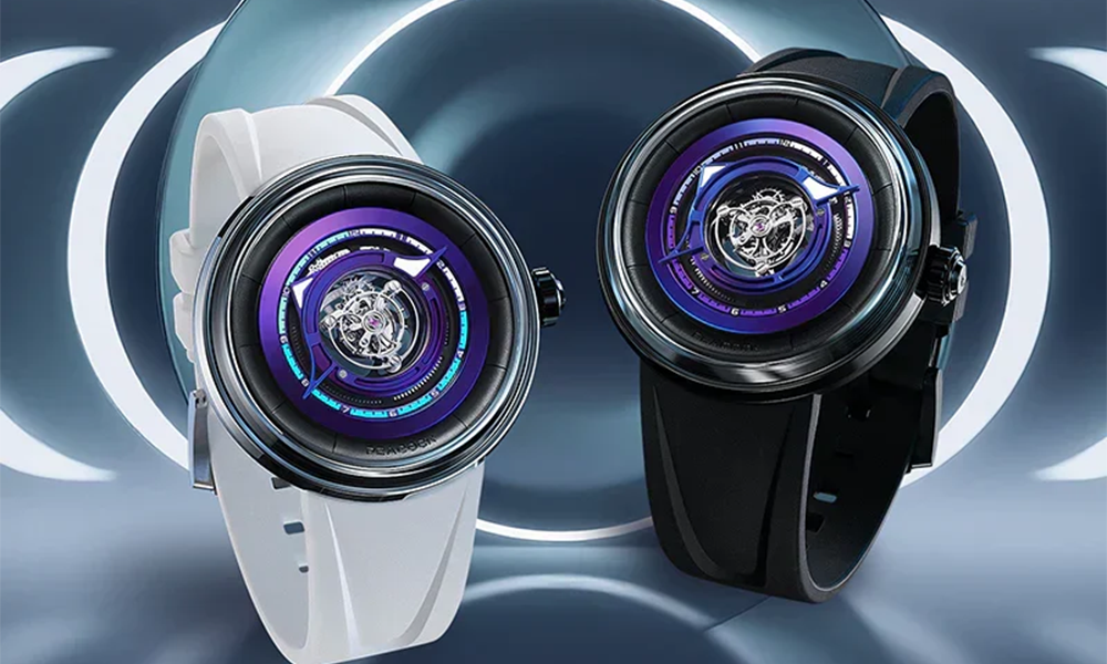 Why This Is The Perfect "Icebreaker" For Any Watch Collector | Peacock Black Hole Central Tourbillon Hands-on