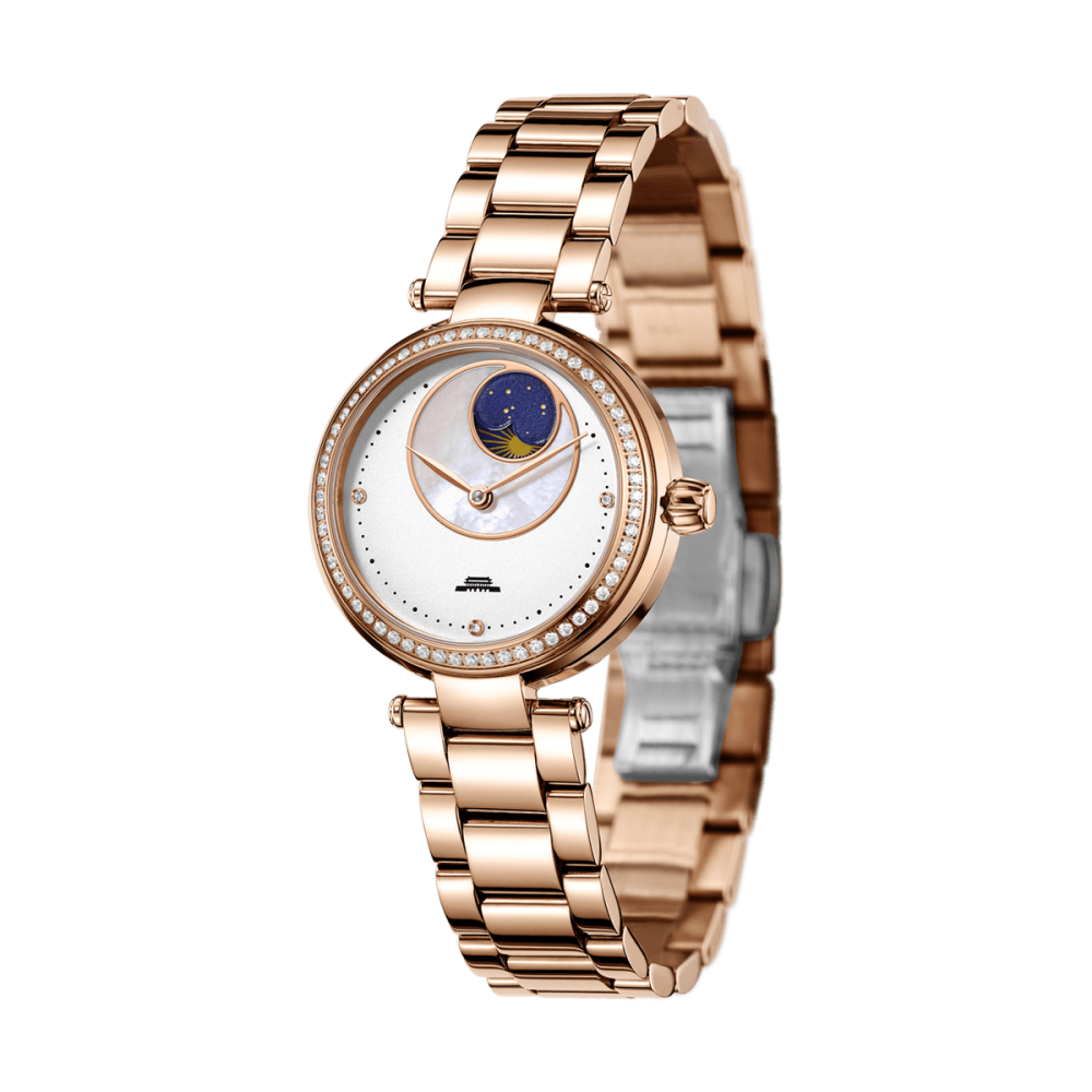 Beijing Sun and Moon Display Automatic Watch 32.5mm