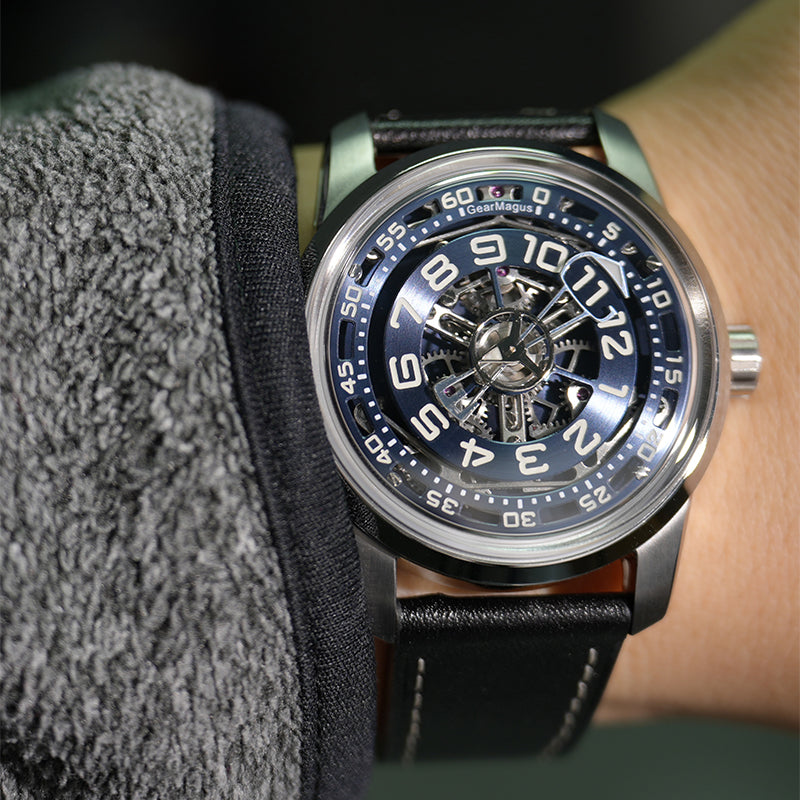 GearMagus MS02 Relay Baton Jumping Hour Hand Gen II Watch