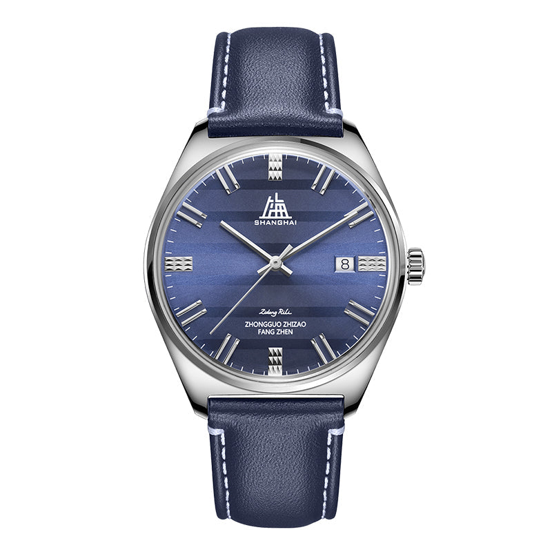 Shanghai Legacy 39mm Watch - Navy