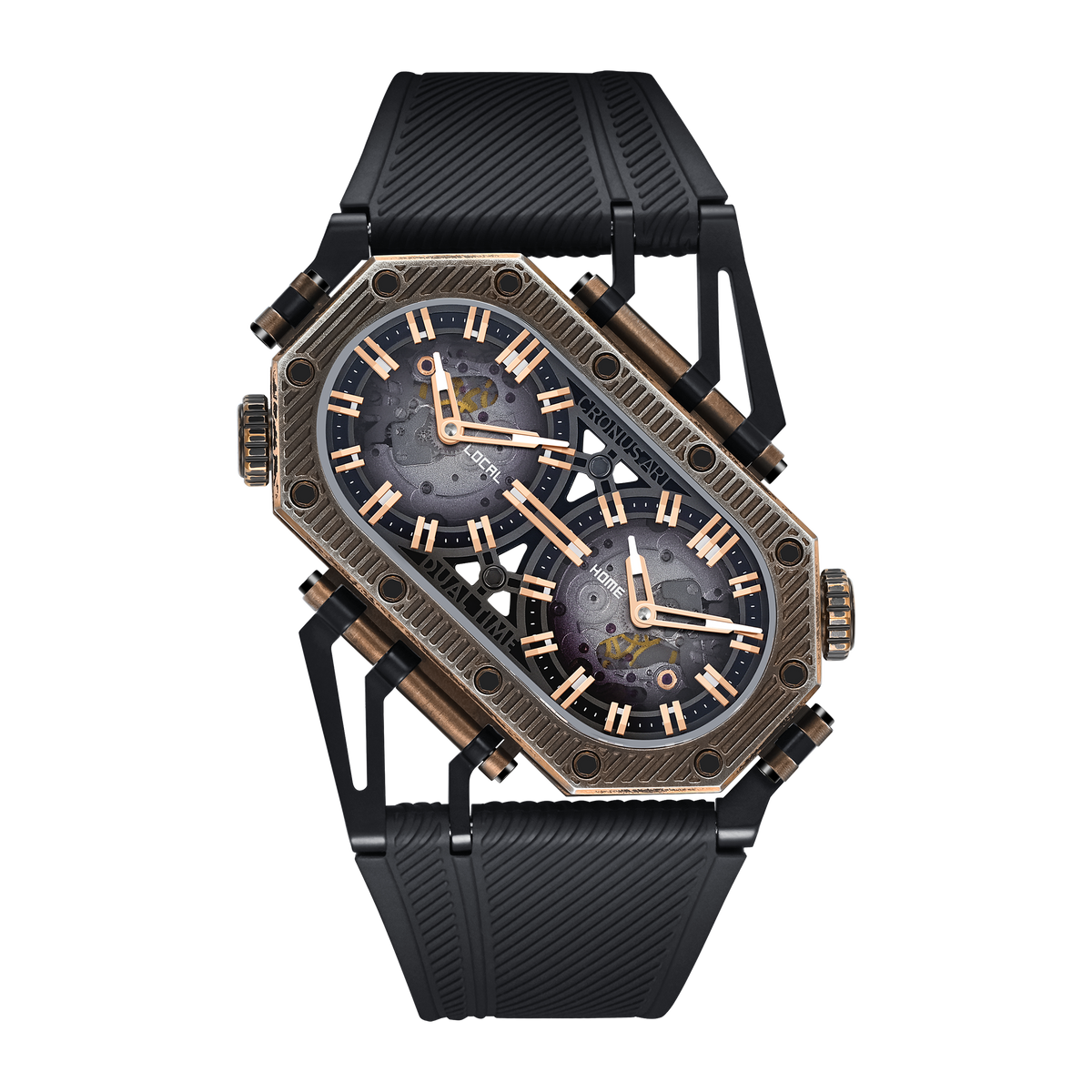 CronusArt CM025-007 Voyager Double-Dial Watch
