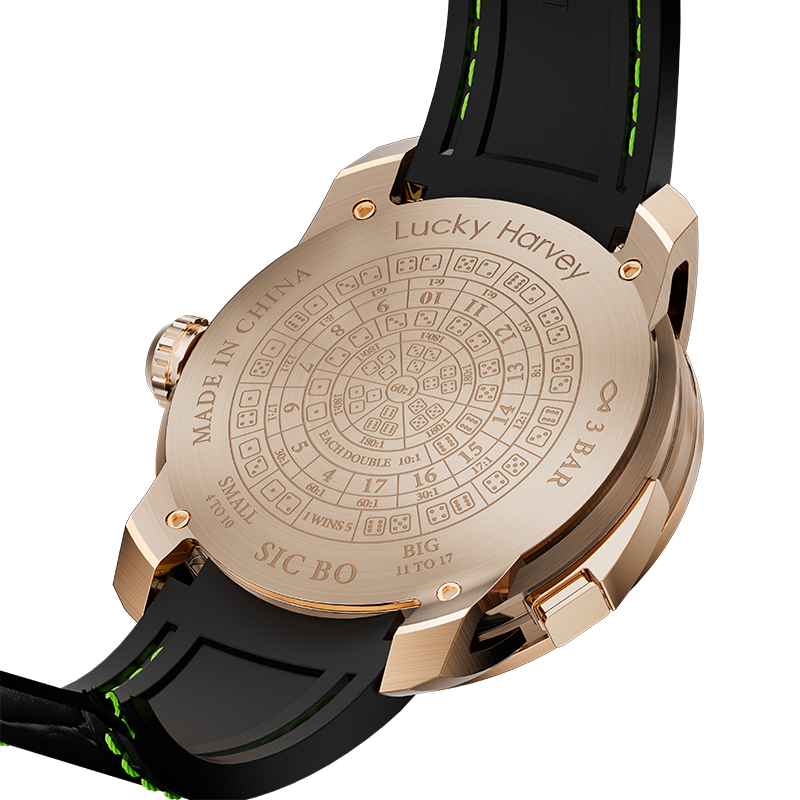 Lucky Harvey Casino Series Sic Bo Automaton Watch