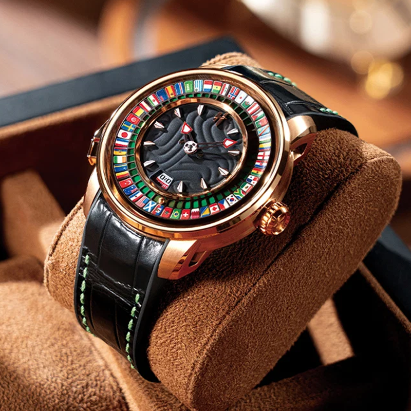 Horology Planet-lucky-harvey-sports-series-world-footballwatch-limited-edition