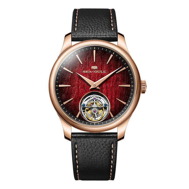 Seagull Qin Ultra-Thin Automatic Tourbillon Watch - Winged Pegasus Zodiac Horse Limited Edition