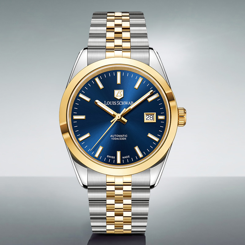 LEVTOI Series|Peak Blue Two-Tone Gold