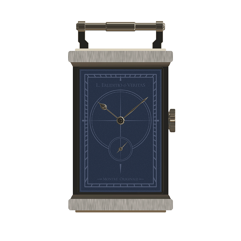 L.Eruditio & Veritas Qingluan Q8012 Mechanical Watch - Sparrow Blue