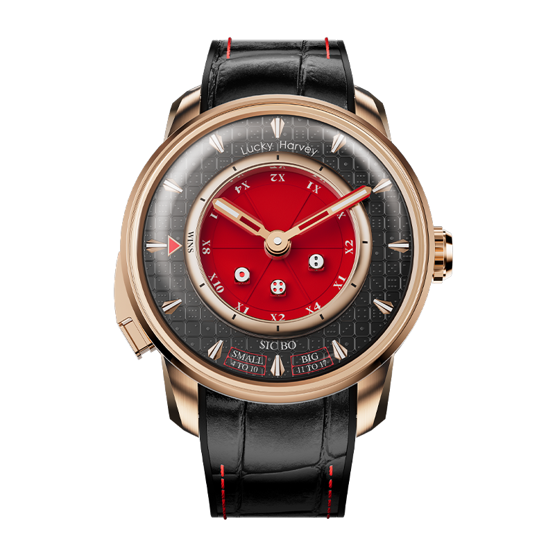 Lucky Harvey Casino Series Sic Bo Automaton Watch
