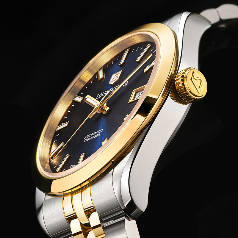 LEVTOI Series|Peak Blue Two-Tone Gold