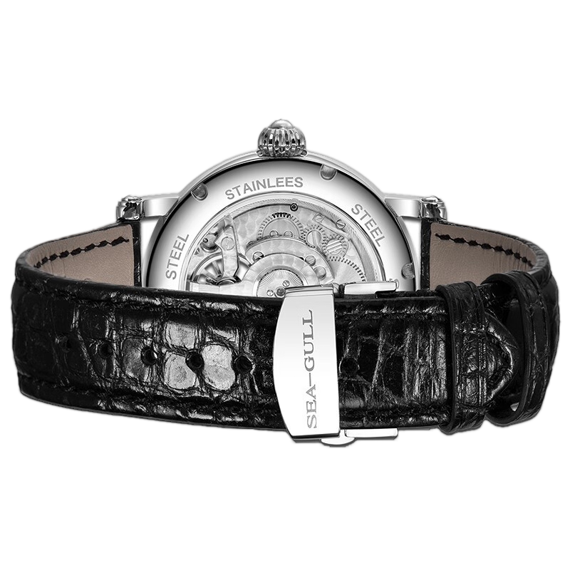 Seagull Watch | Off-center Tourbillon Dress Watch 42mm