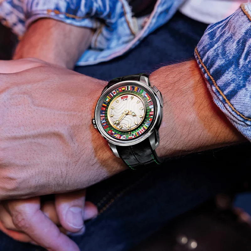 Horology Planet-lucky-harvey-sports-series-world-footballwatch-limited-edition