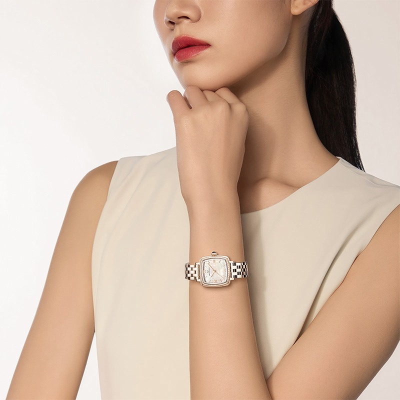 Sea-Gull Fortune Gleam Mother-of-Pearl Automatic Watch