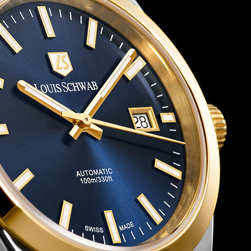 LEVTOI Series|Peak Blue Two-Tone Gold
