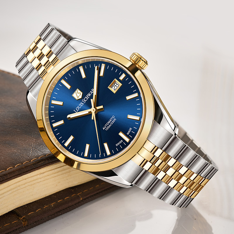 LEVTOI Series|Peak Blue Two-Tone Gold