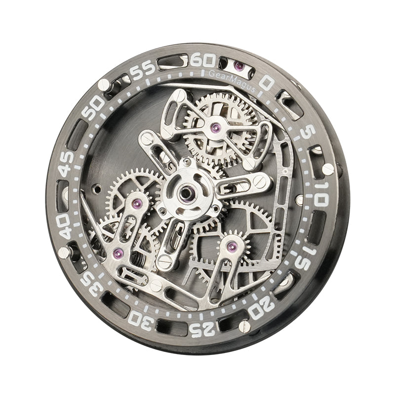 GearMagus MS02 Relay Baton Jumping Hour Hand Gen II Watch