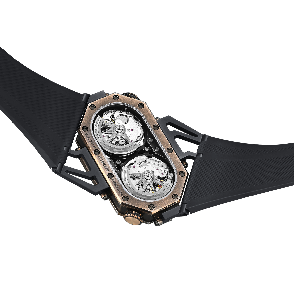 CronusArt CM025-007 Voyager Double-Dial Watch