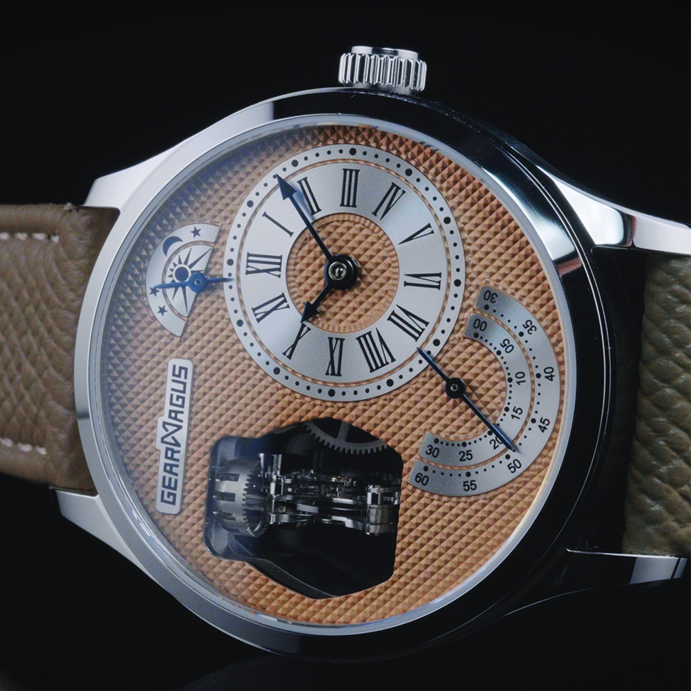 GearMagus MS10 Three-Dimensional Tourbillon Mechanical Watch