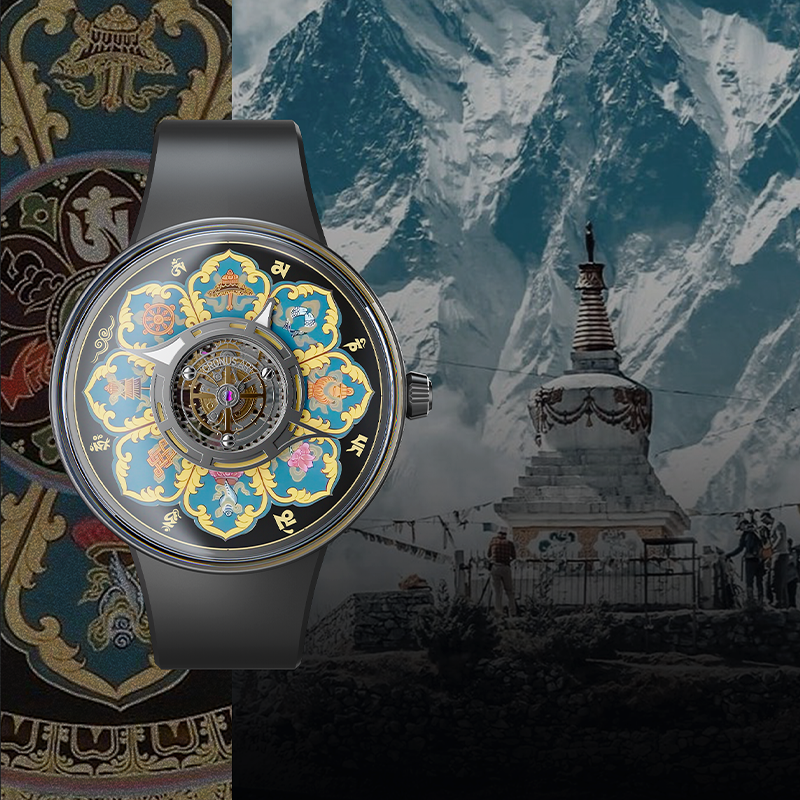 CronusArt CM023-009 Mandala · Om Mani Padme Hum