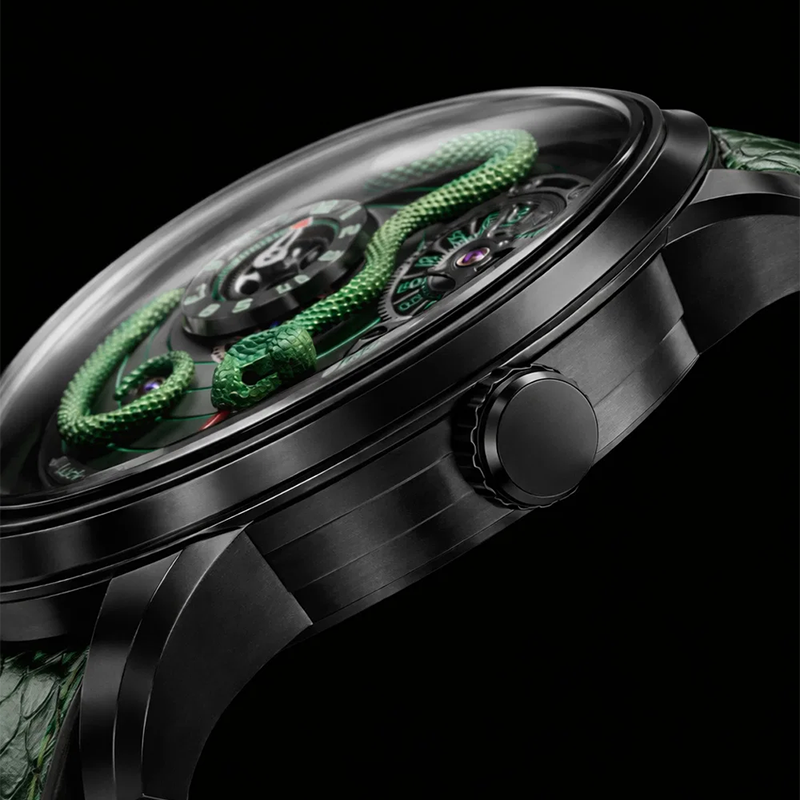 Horology Planet-lucky-harvey-craftsmanship-series-snake-watch