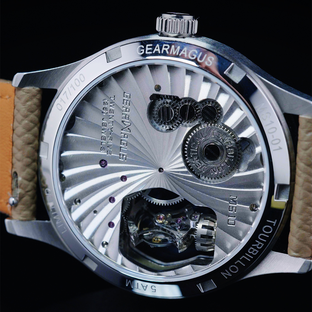 GearMagus MS10 Three-Dimensional Tourbillon Mechanical Watch