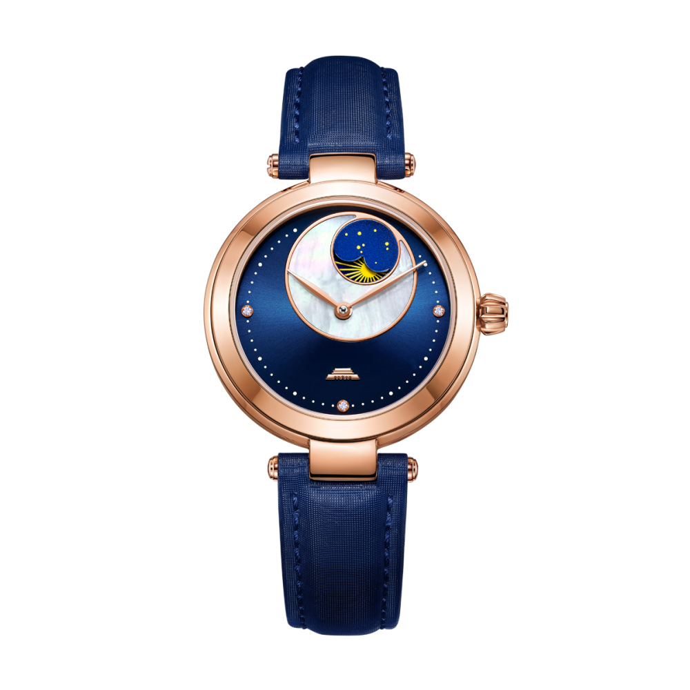 Beijing Sun and Moon Display Automatic Watch 32.5mm
