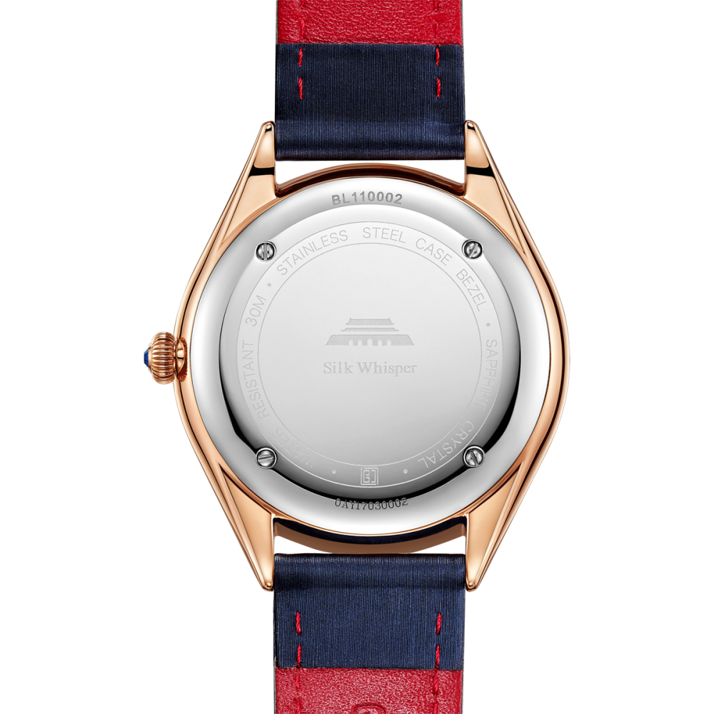 Beijing Suzhou Embroidery Peach Blossom Watch 38mm