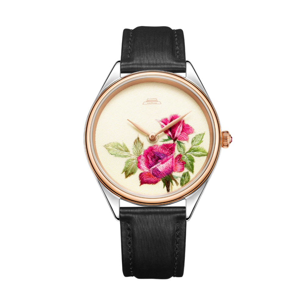 Beijing Suzhou Embroidery Rose Watch 38mm