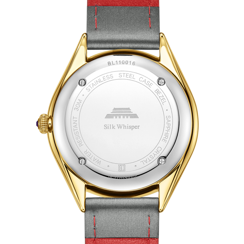 Beijing Suzhou Embroidery Lily of the Valley Watch 38mm