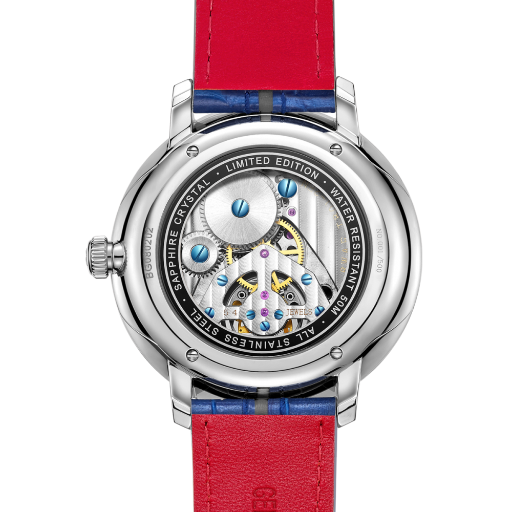 Beijing Mortise and Tenon Structure Tourbillon Watch 44mm