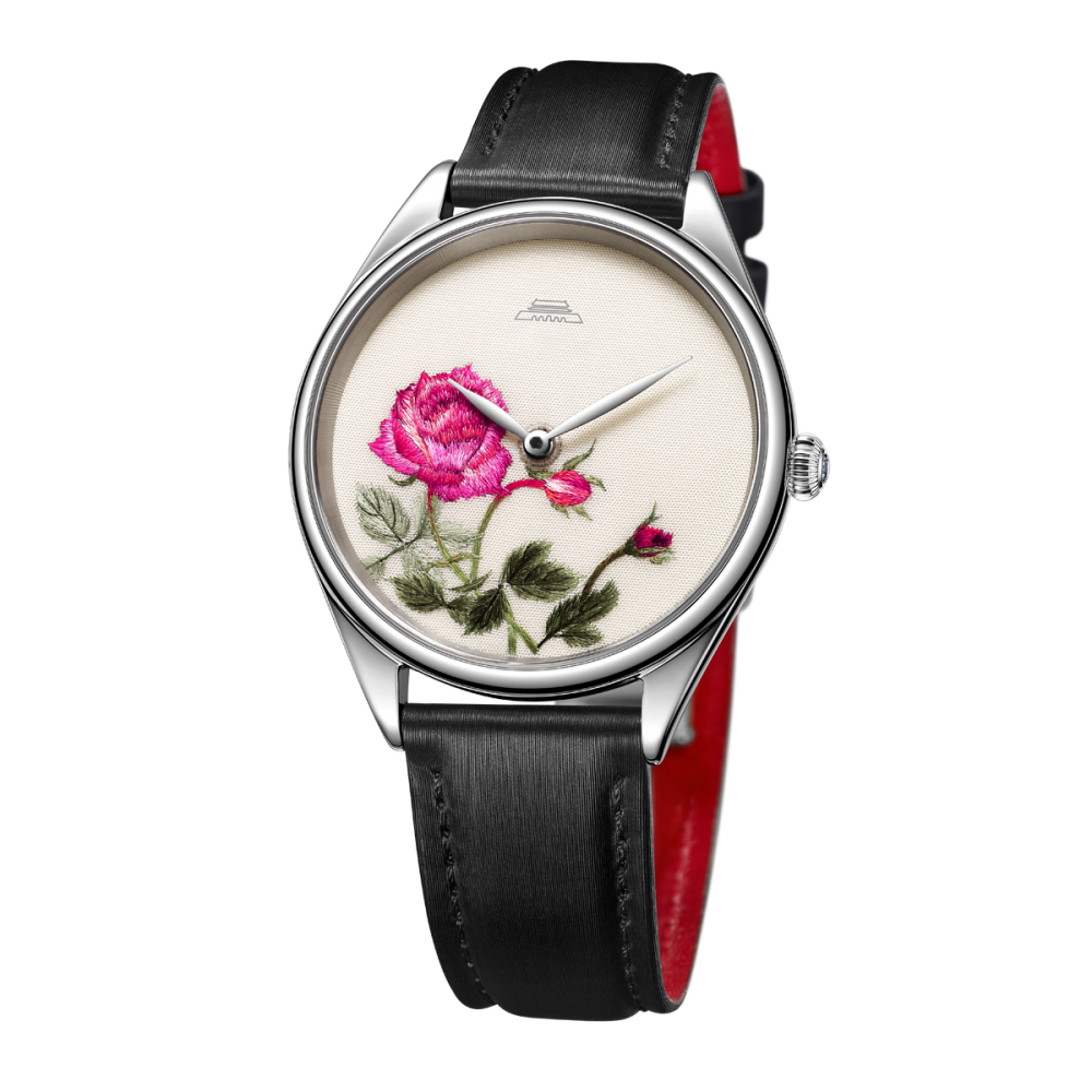 Beijing Suzhou Embroidery Rose Watch 38mm