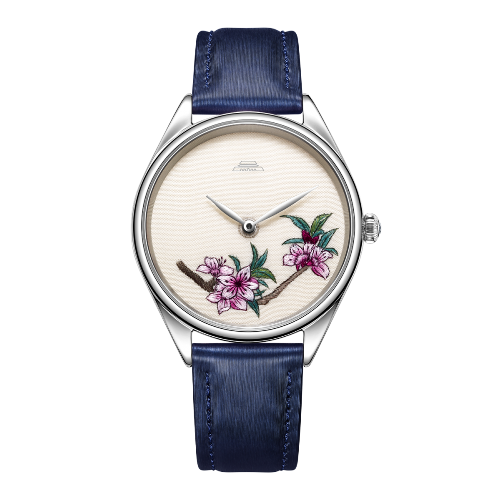 Beijing Suzhou Embroidery Peach Blossom Watch 38mm
