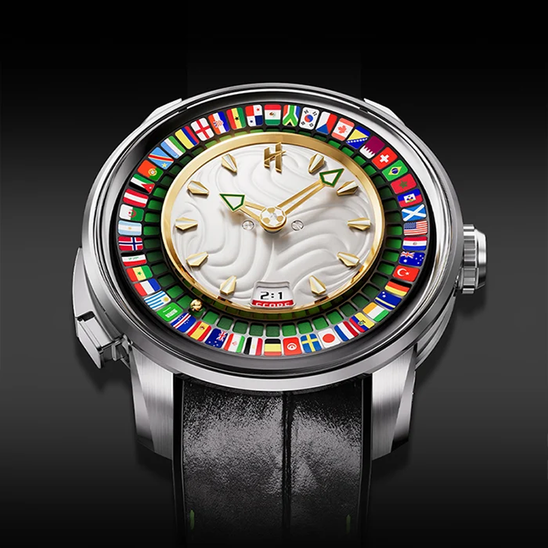 Horology Planet-lucky-harvey-sports-series-world-footballwatch-limited-edition