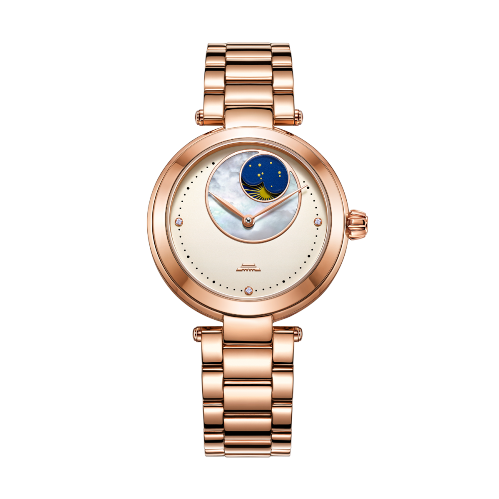 Beijing Sun and Moon Display Automatic Watch 32.5mm
