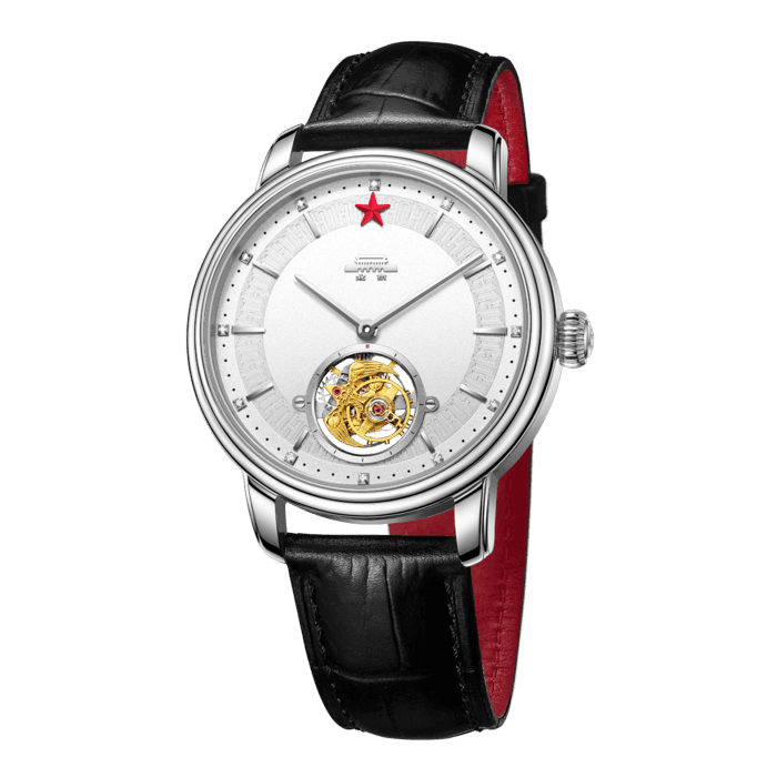 Beijing Red Five-Star Tourbillon Watch 42mm