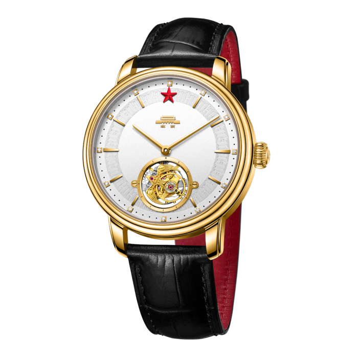 Beijing Red Five-Star Tourbillon Watch 42mm