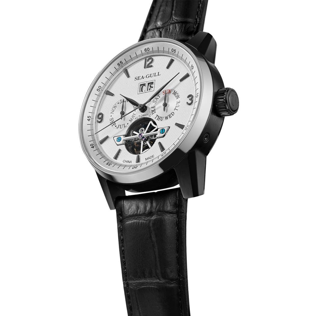 Seagull Watch | Flywheel Calendar Automatic Watch 43mm