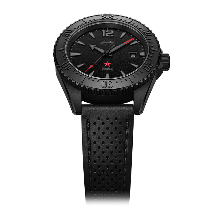 Beijing Dark Black Diver 200M Watch 42mm