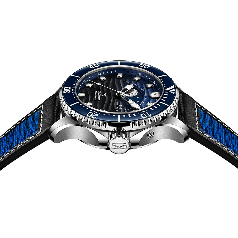 Seagull Okeanos Moon Phase Dive 300M Watch