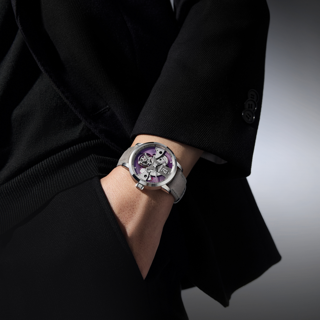 Peacock Witness Hand-Made Guilloché Tourbillon Watch - Reimagined Edition