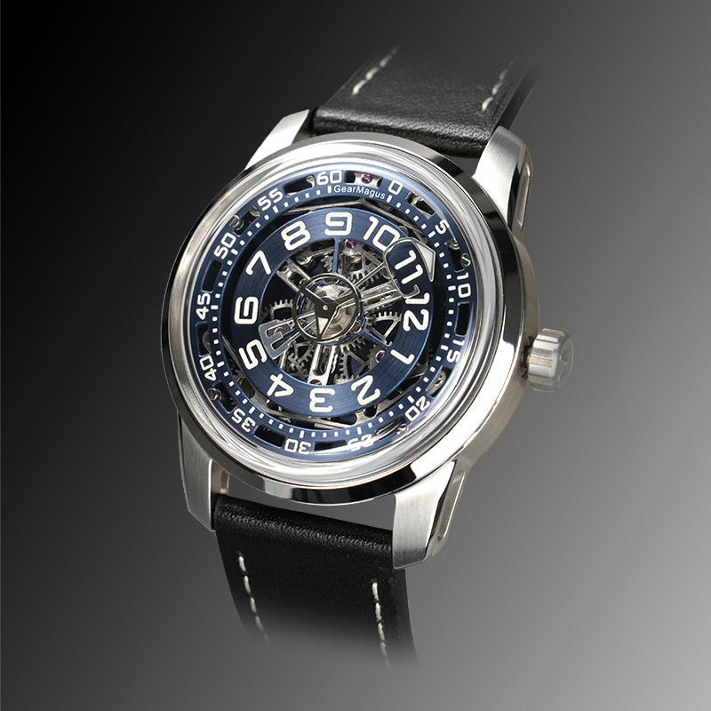 GearMagus MS02 Relay Baton Jumping Hour Hand Gen II Watch