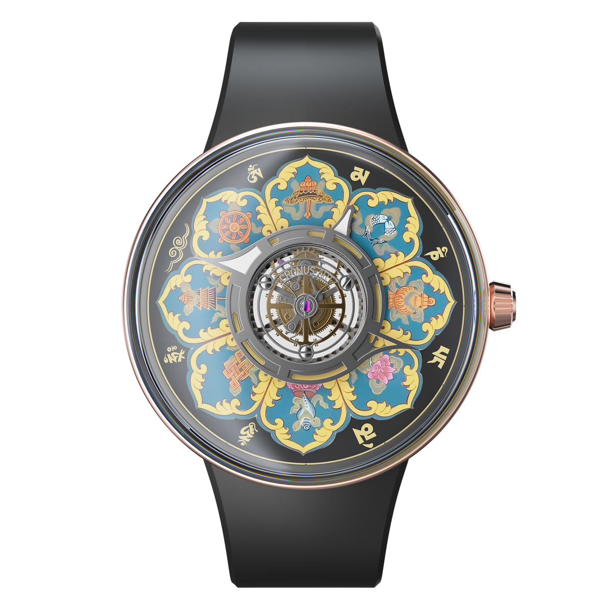 CronusArt CM023-009 Mandala · Om Mani Padme Hum