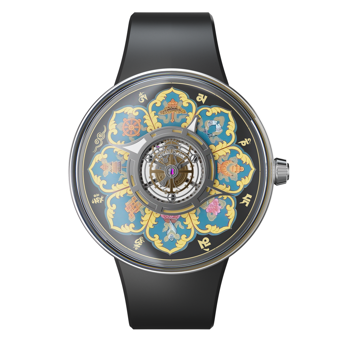 CronusArt CM023-009 Mandala · Om Mani Padme Hum