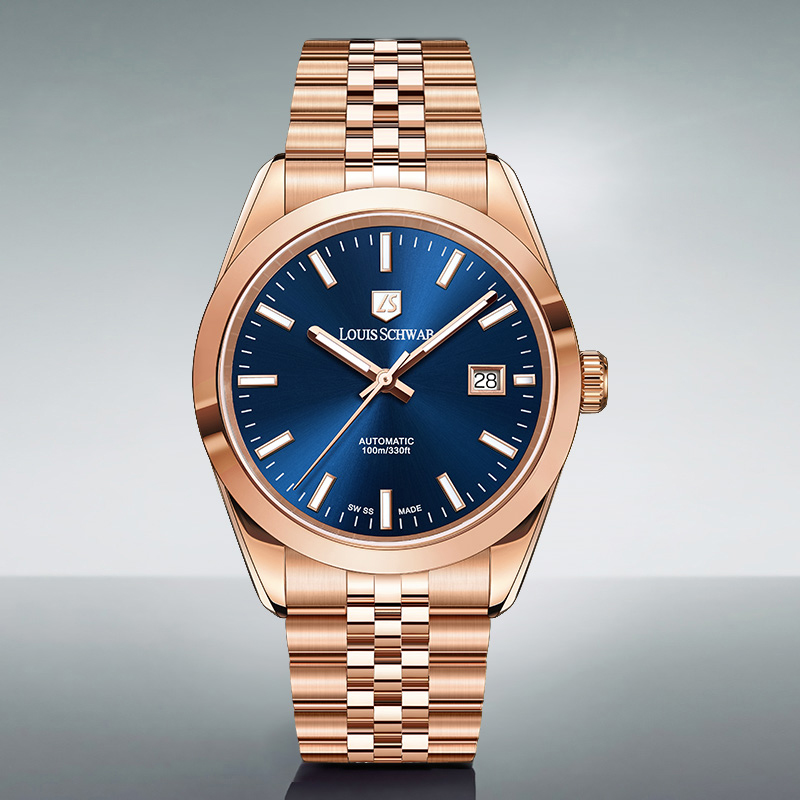 LEVTOI Series｜Peak Blue Rose-Gold Tone