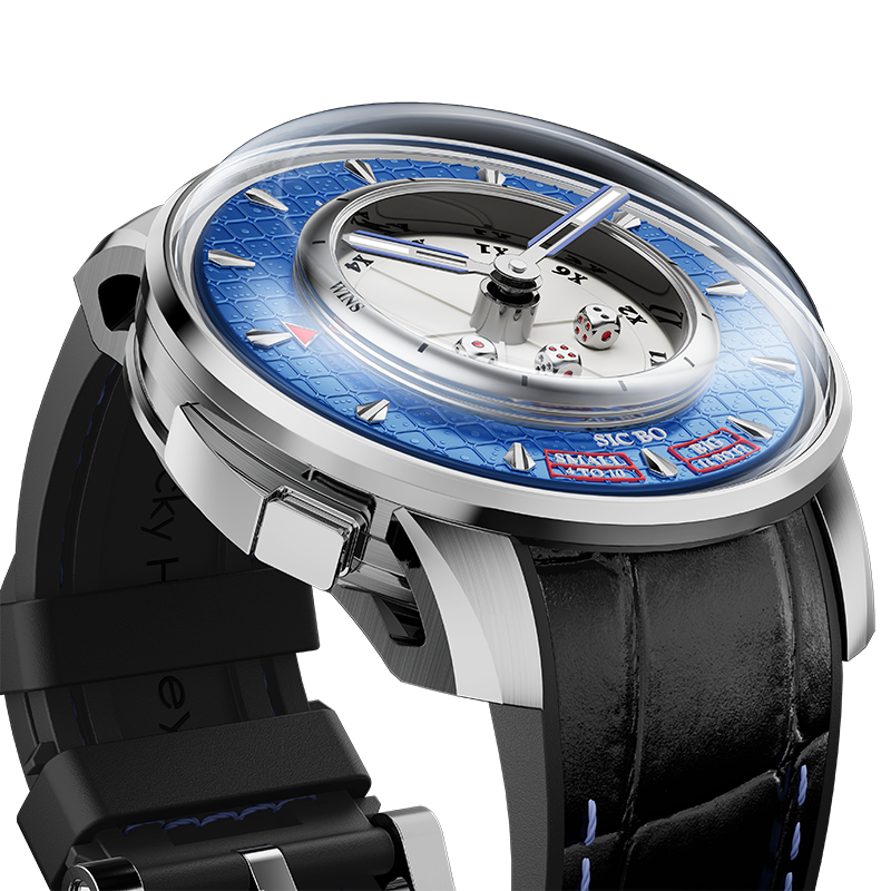 Lucky Harvey Casino Series Sic Bo Automaton Watch