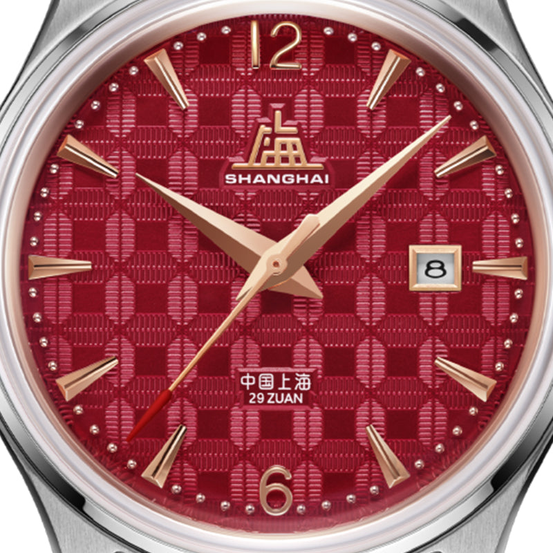 Shanghai Watches-ShanghaiWatch-ShanghaiPioneer39mmWatch-BlossomWhite_SpecialEdition_-BlackBackground