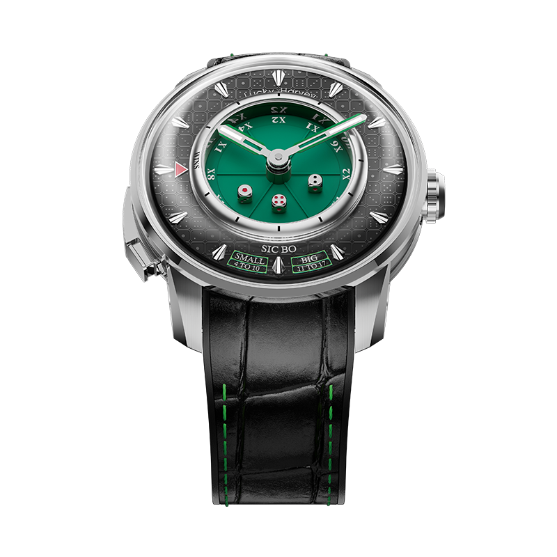 Lucky Harvey Casino Series Sic Bo Automaton Watch