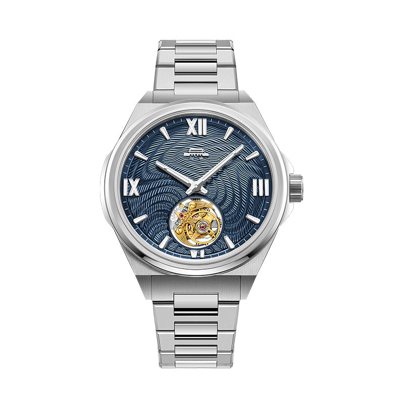 Beijing Bladelegant Series Flow of Fortune Hand-Made Guilloché Tourbillon Watch 42mm [Limited Edition]