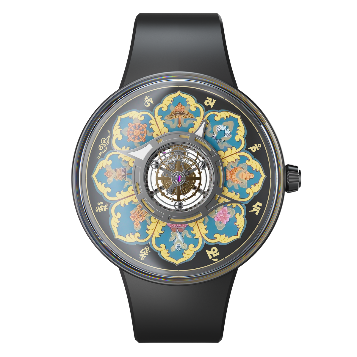 CronusArt CM023-009 Mandala · Om Mani Padme Hum