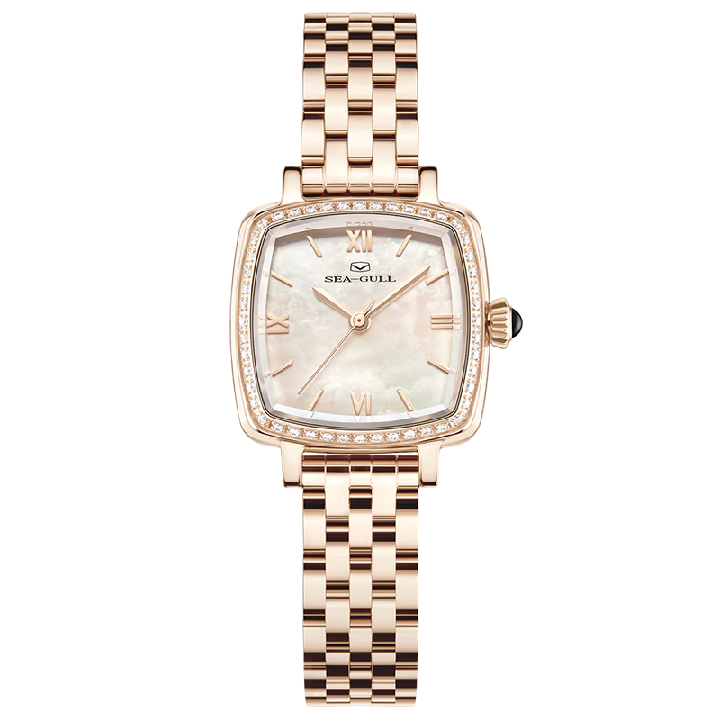 Sea-Gull Fortune Gleam Mother-of-Pearl Automatic Watch
