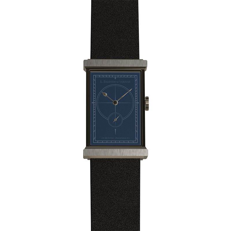 L.Eruditio & Veritas Qingluan Q8012 Mechanical Watch - Sparrow Blue