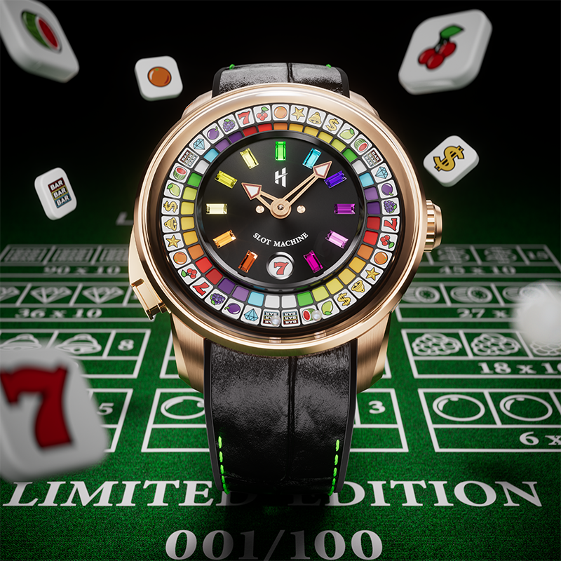 Horology Planet-lucky-harvey-casino-series-slots-machine-watch-limited-edition